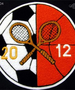 Multi Sport soccer, tennis, and basketball Back Patch