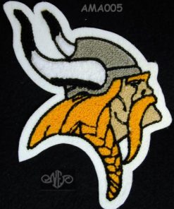 Mascot Viking Back Patch